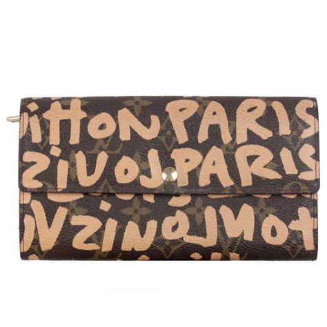 Louis Vuitton graffiti wallet